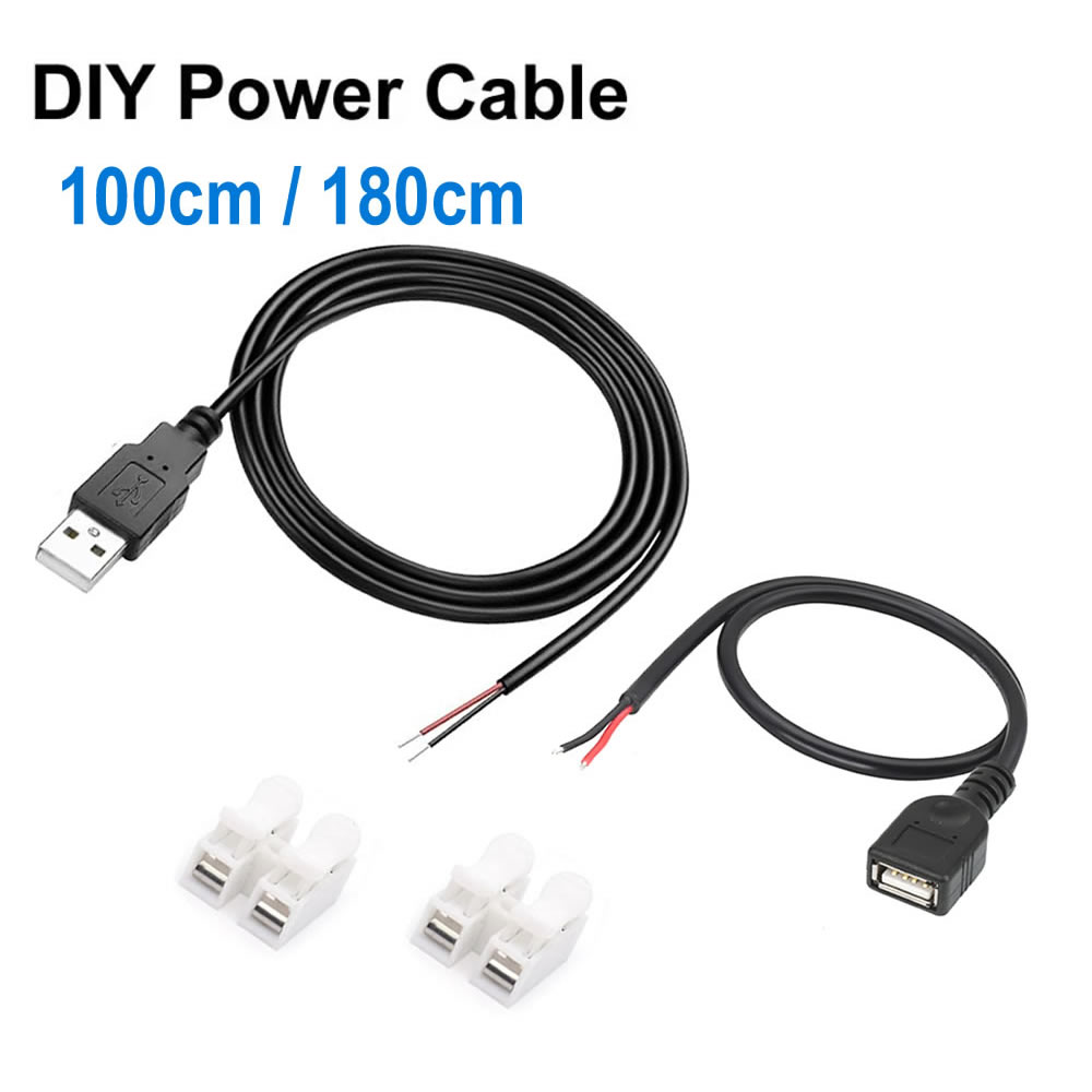 DC 2 Pin USB Power Cable USB M - Electronics Repair Gadgets ulasan dan harga