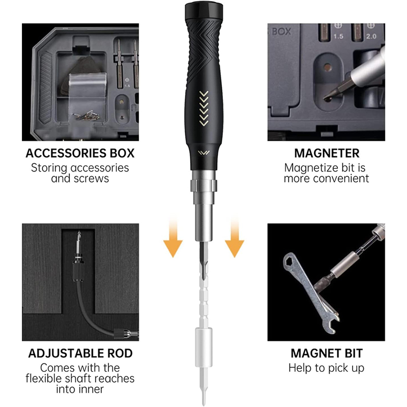 145 in 1 Precision Screwdriver - Electronics Repair Gadgets ulasan dan harga