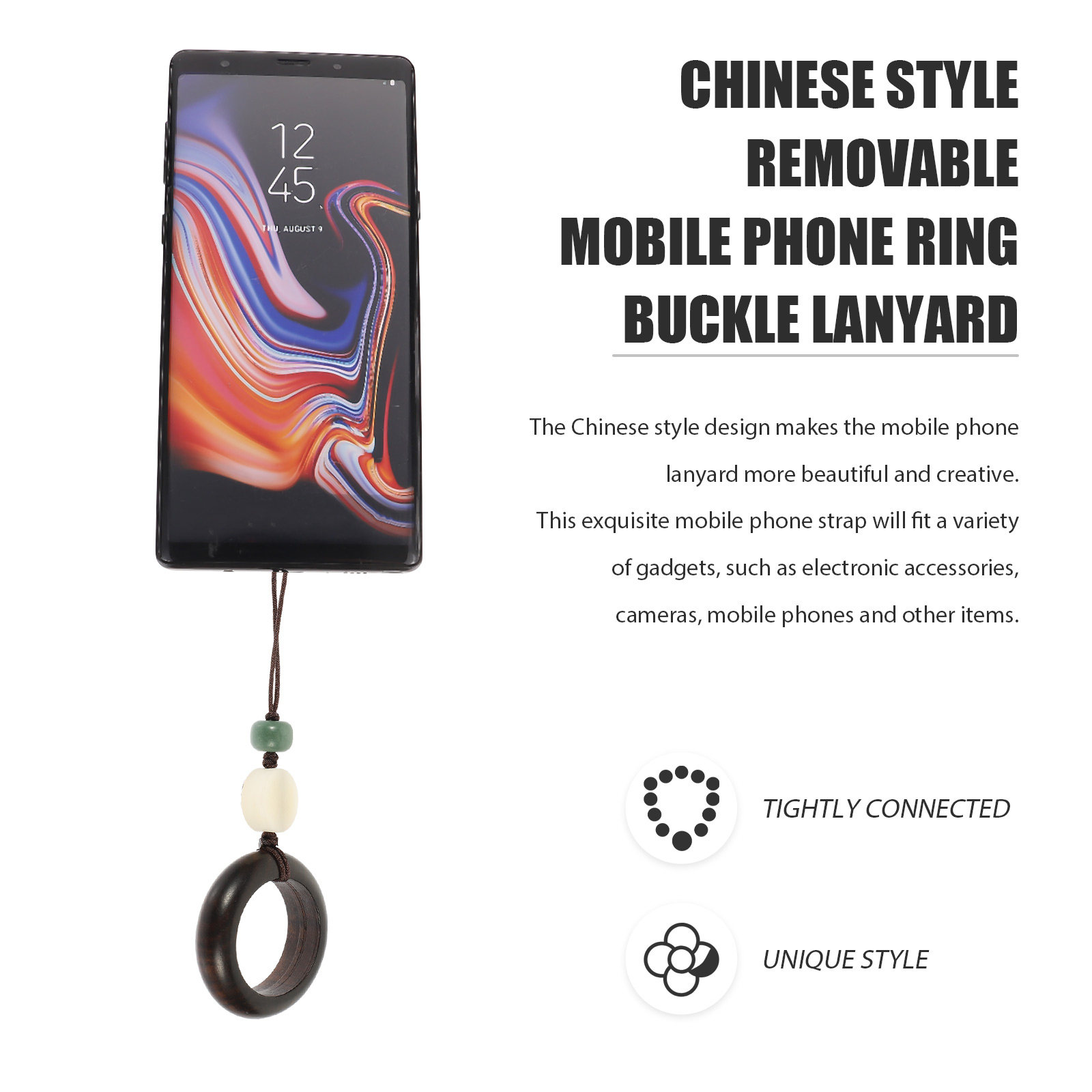 Exquisite Wood Phone Lanyard C - Electronics And Gadgets With I ulasan dan harga