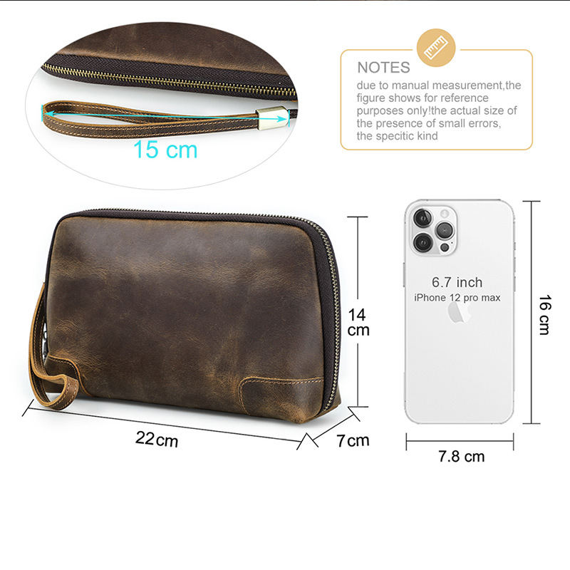 Genuine Leather Tech Pouch Mul - Electronics Gadgets In China ulasan dan harga