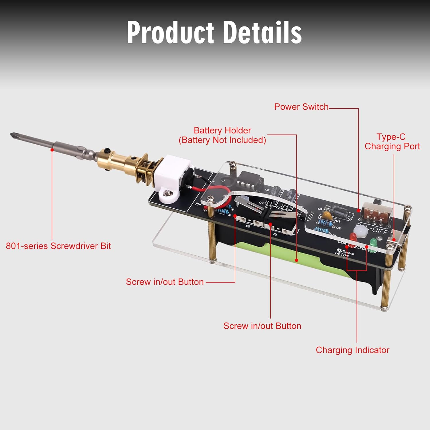 USB Rechargeable Electric Scre - Electronics Repair Gadgets ulasan dan harga