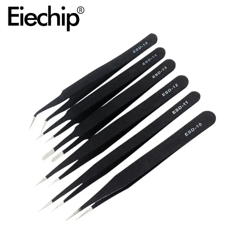 1pcs Anti-static ESD Tweezers  - Electronics Repair Gadgets ulasan dan harga