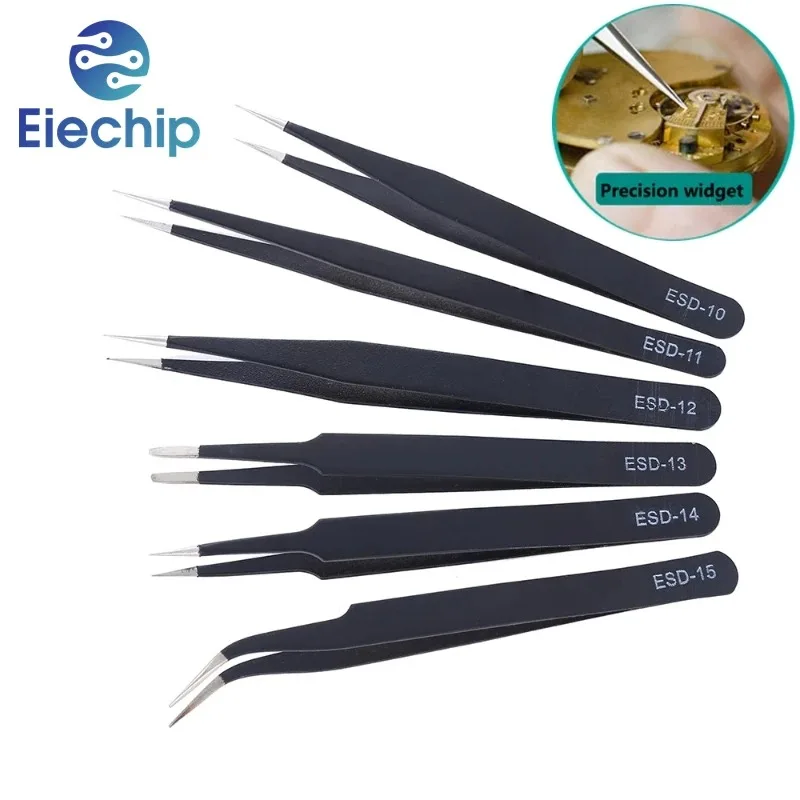 1pcs Anti-static ESD Tweezers  - Electronics Repair Gadgets ulasan dan harga