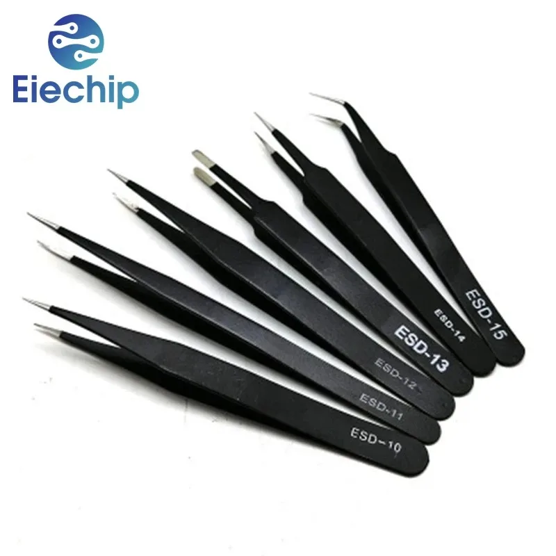 1pcs Anti-static ESD Tweezers  - Electronics Repair Gadgets ulasan dan harga